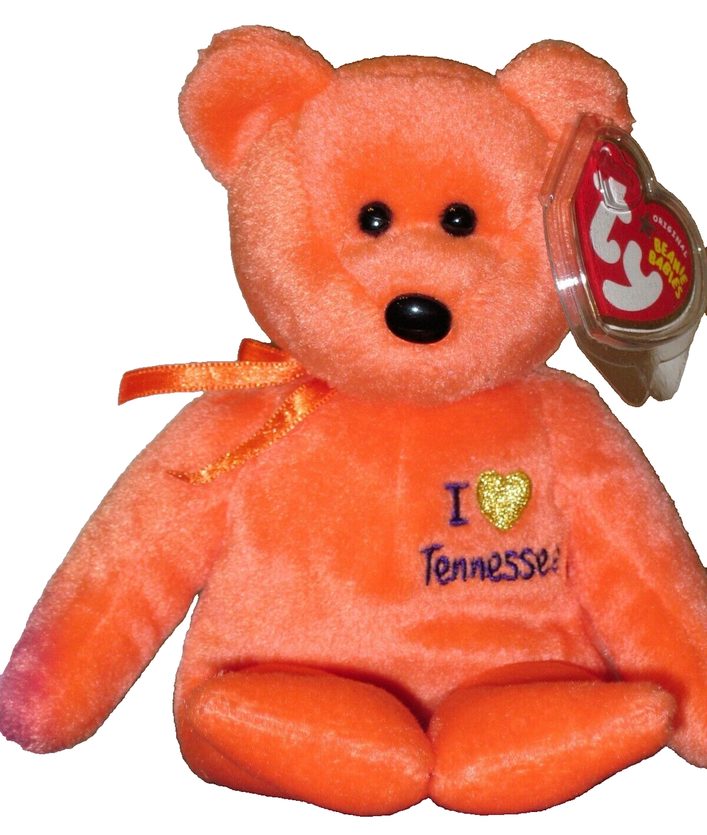 Ty Beanie Baby TENNESSEE the Bear (I Love Tennessee - State