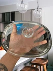 Pyrex Glass Oval Replacement Lid F12C for Corning French White 1.5 Qt Casserole