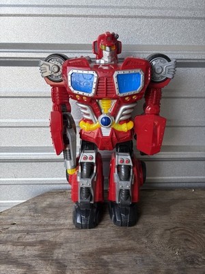  Transformer 14'' Talking Giant Robot Lights Up Happy Kid Toy Group 2012