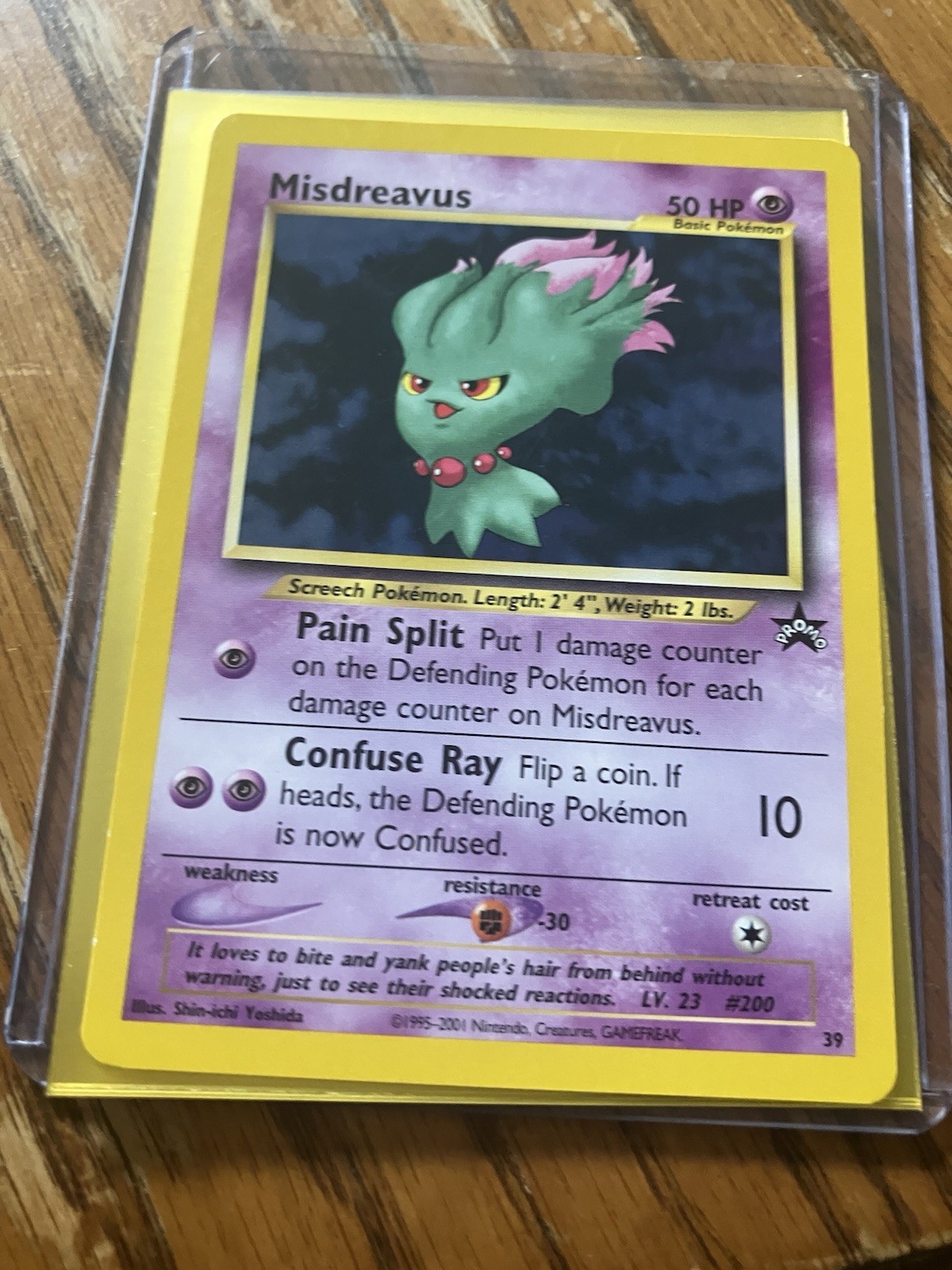 The Pokémon Company Misdreavus 39/53 Wotc Promo Regular English 50 HP
