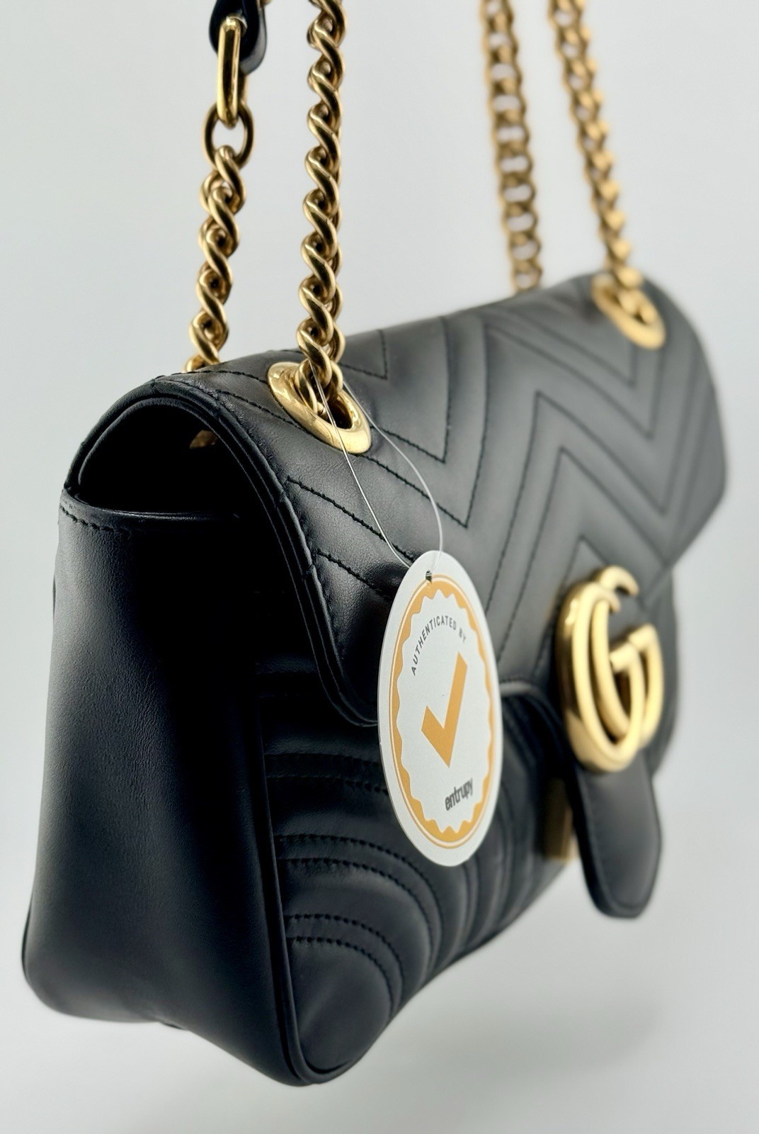 Gucci Marmont Bag Black Small Leather, Shoulder and Crossbody Bag! $2,899.00 image 2