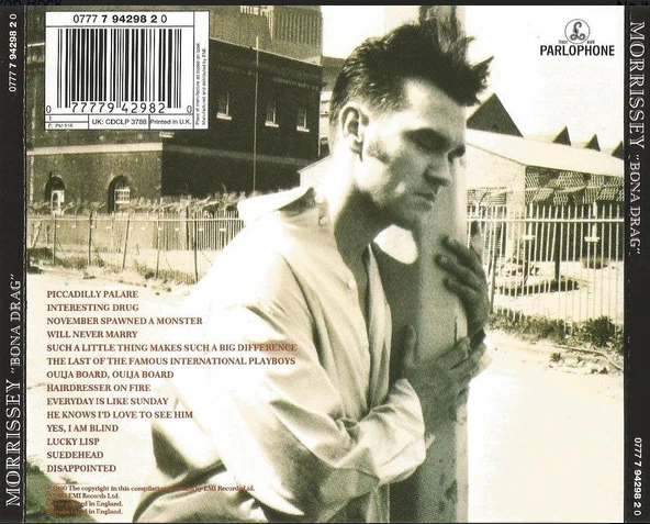 Morrissey – Bona Drag – CD Album – Parlophone – Reissue 1995 - Bild 2 von 4