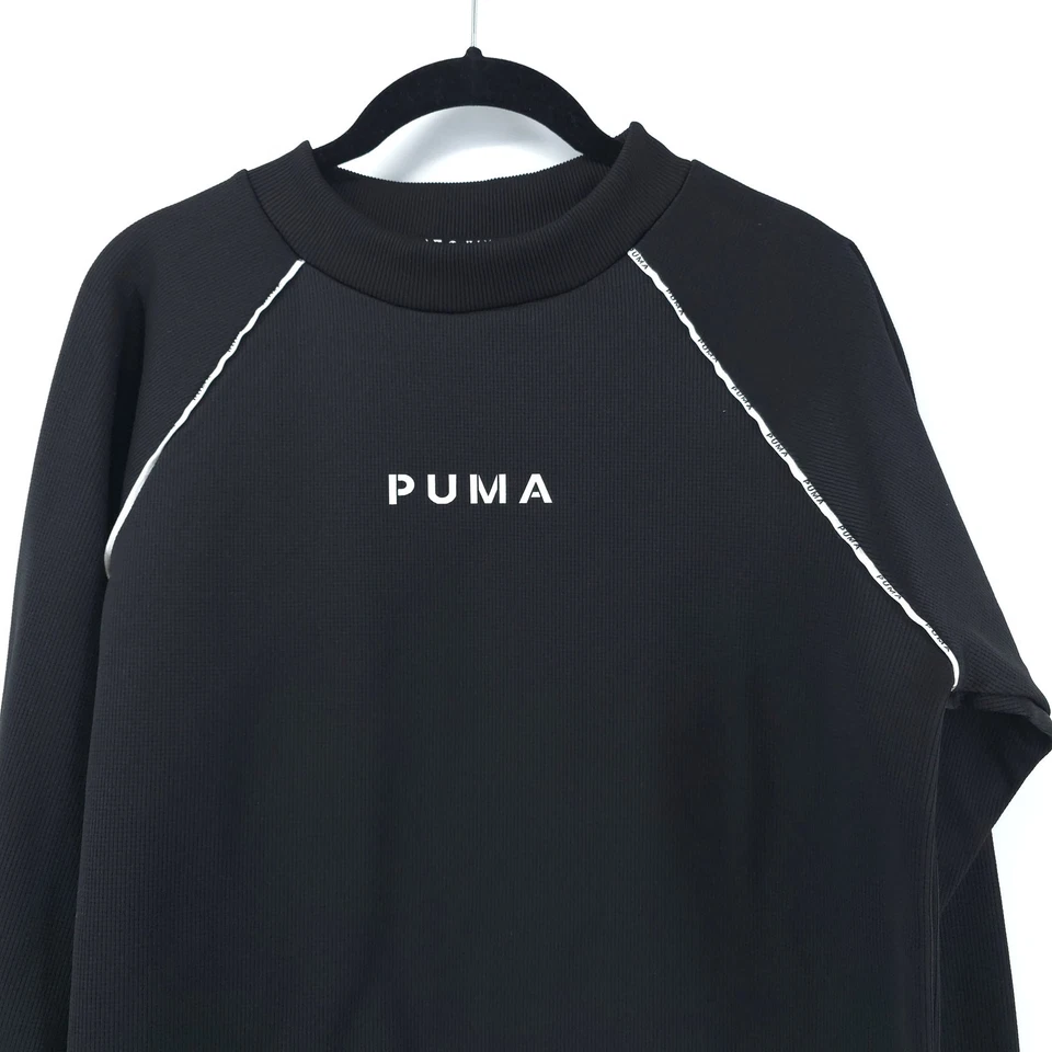 Pullover Puma Negro Manga Larga XTG Cuello Redondo Calce Cuadrado Ocio Raglán M Foto 2 de 4