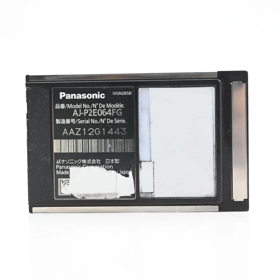 Panasonic P2 64GB F-Series Solid State Flash Memory Card #443 - Image 3 of 4