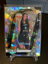 2024 Prizm WNBA Angel Reese Silver CRACKED ICE Variation RC 147 Chicago Sky