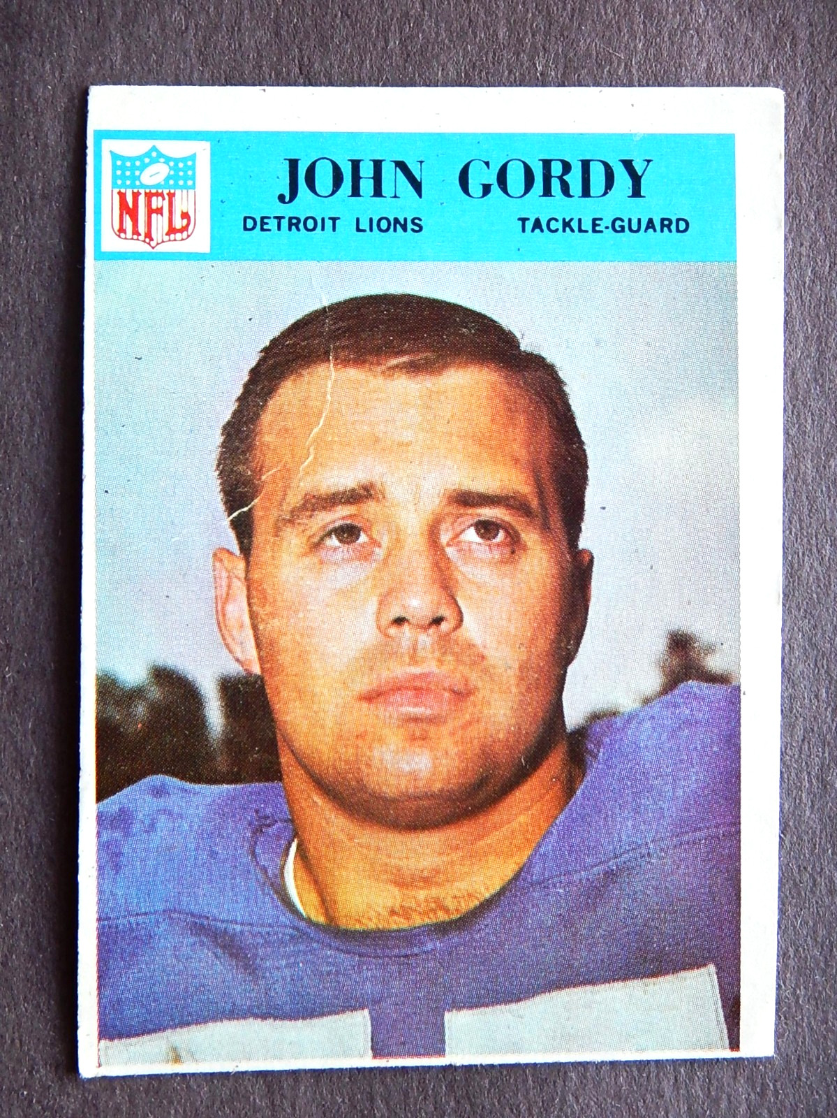 John Gordy #68 (Football Cards 1966 Philadelphia) — is it worth grading?