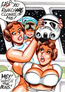 Like Looking In A Mirror Sketch Card