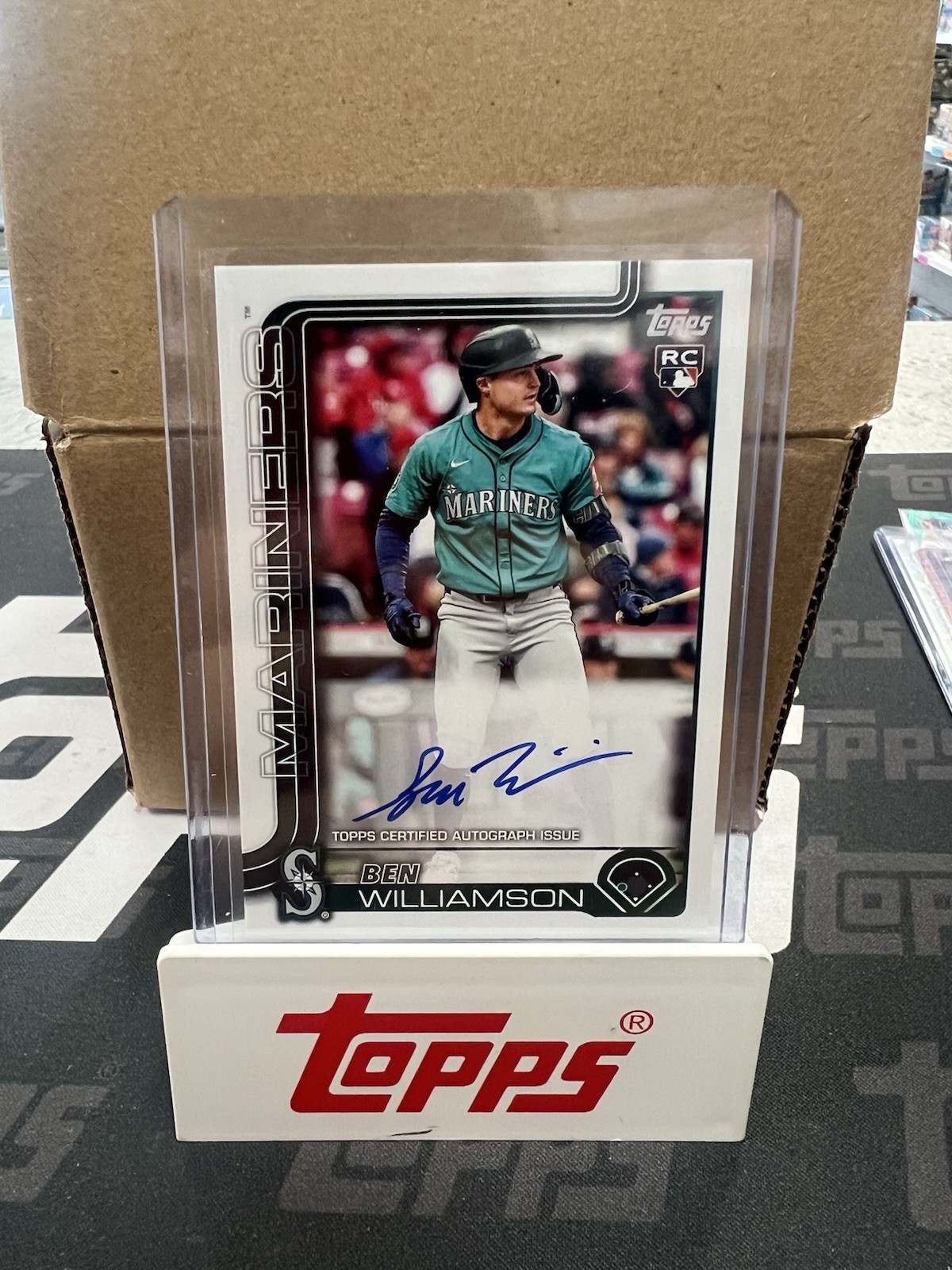 2025 Topps Update Ben Williamson Real One Auto (RC)