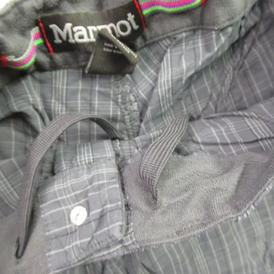 Pantalones Cortos Patagonia Mujer 10 Bolsillos Ligeros Chino Botón Azul Foto 4 de 4