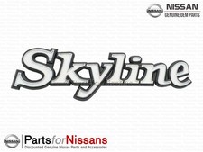 Genuine Nissan Skyline Classic Jdm Emblem 78842-r4600 New Oem