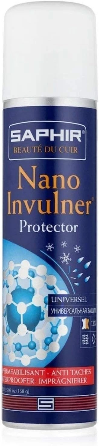 Saphir Beaute Du Cuir Stains Dirt Shoes Nano Waterproof Protector Spray Invulner