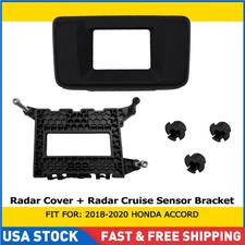 For Honda Accord 2018-2020 Distance Sensor Milliwave Radar Cover + Base+3 Clips