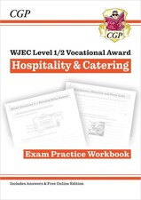 WJEC Eduqas Level 1/2 Vocational Award in Hospitality & Catering: Exam...