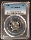 1941   MERCURY  Proof Silver Dime - PCGS PR66 - FREE SHIPPING!
