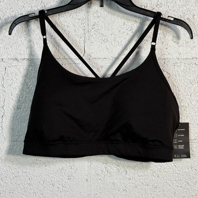 ID Ideology Plus Size Low Impact Sports Bra 1X Black 