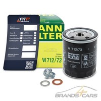 Mann-Filter ÖLFILTER+ÖLABLASS-SCHRAUBE FÜR Mazda 3 BK BL 2.0 2.3 AB 03