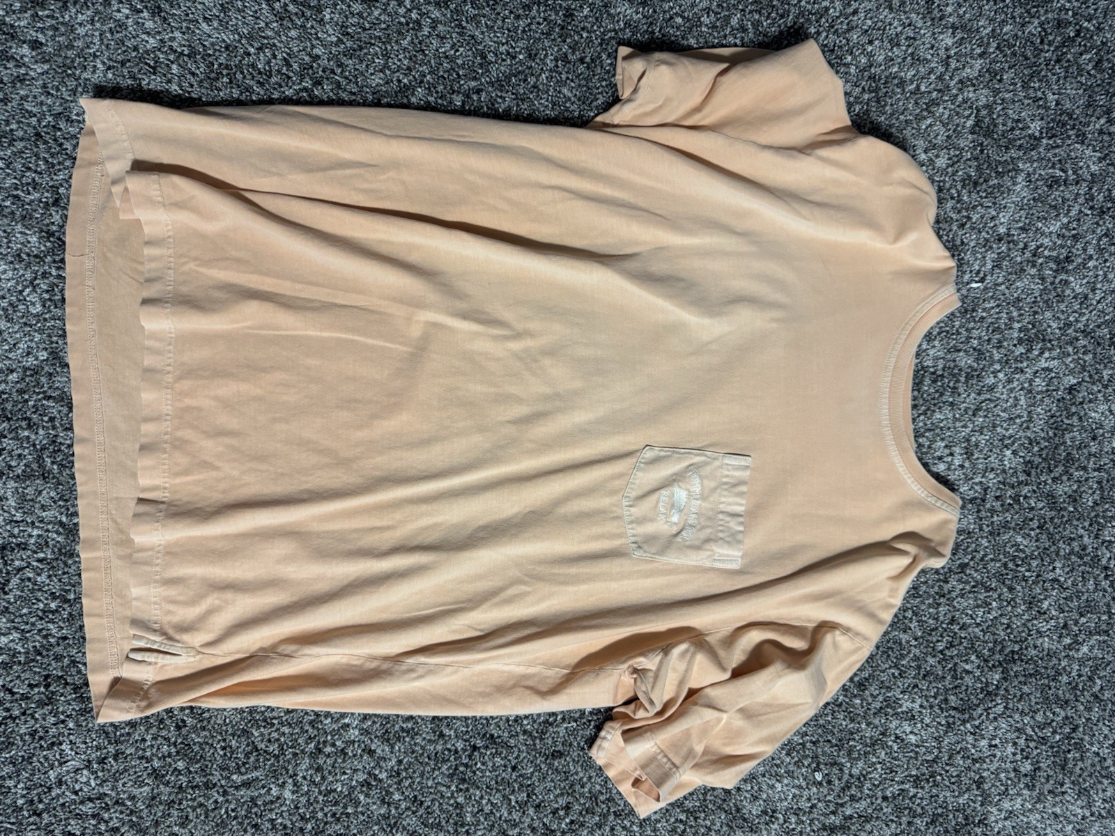 Tommy Bahama Beige Solid Crew Neck Short Sleeve Pullover T-Shirt L
