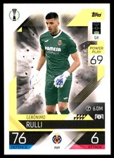 Geronimo Rulli 2022-23 Topps Match Attax UEFA C&EL #290 Villarreal FREE SHIPPING