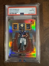 2023 Panini Donruss - Downtown! Zay Flowers #D-17 (RC)