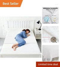 Organic Cotton Grounding Sheet with 15ft Cord Soft Comfort for Healthier Sleep