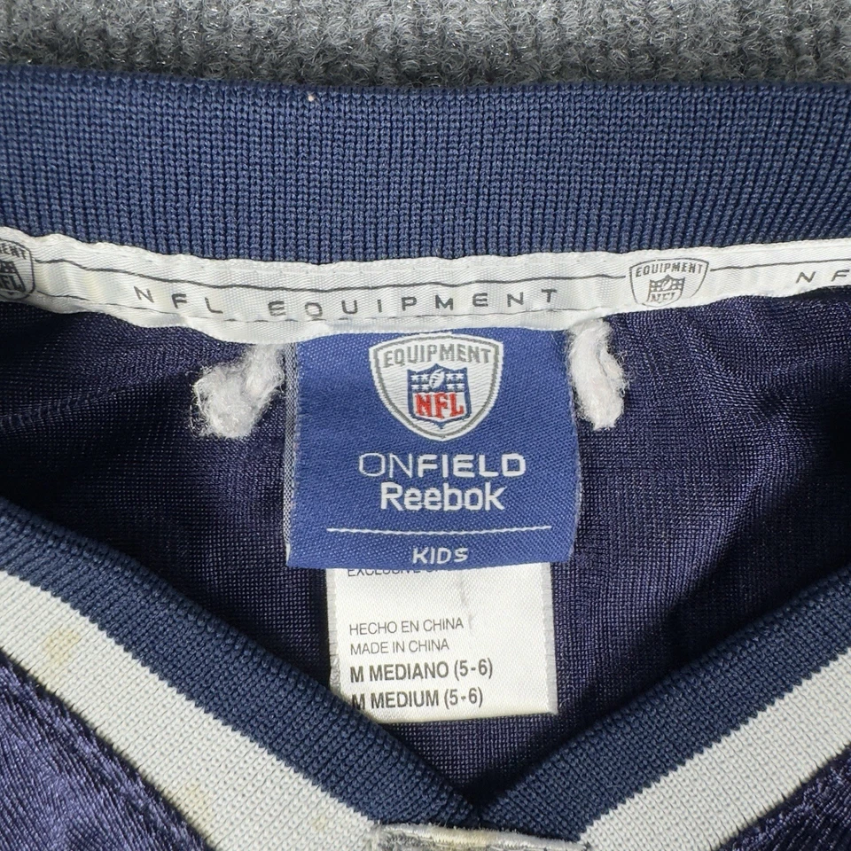 Reebok NFL New England Patriots Randy Moss #81 Jersey Youth Size Medium (5-6) - Image 2 of 4