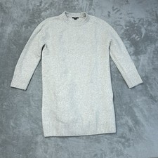 Dalia Women's L Sweater Dress Gray Wool Blend e0231