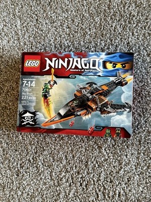 LEGO NINJAGO: Sky Shark (70601) Build 100% Complete - No Minifigs