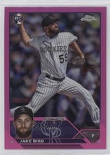 2023 Topps Chrome Update Pink Refractor Jake Bird #USC27 z5b