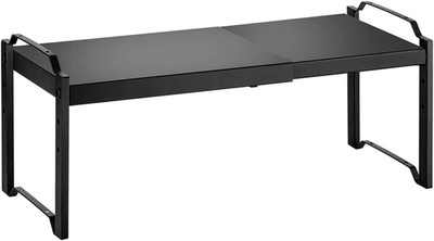 Extendable Metal Kitchen Shelf Space Saving Organizer with Adjustable Shelves fo