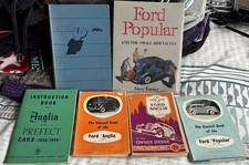 6-Book Set: Ford Sidevalve/Popular/Anglia Guides, Manuals/History Books Etc