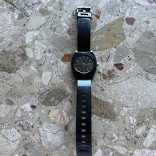 Nixon Black Wrist Watch Minimal The Time Teller P Polycarbonate