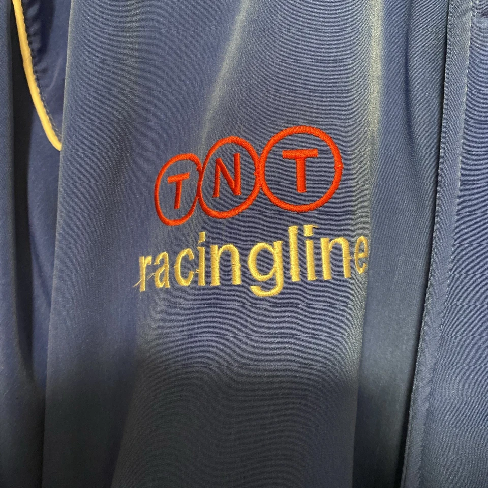 Chaqueta De Colección Volkswagen Racing TNT Racingline Castrol Pirelli Azul Chaqueta 2XL Foto 2 de 4