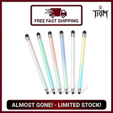 Stylus Pen for Touch Screens All Capacitive Devices Six-Color Aluminum Rubber...