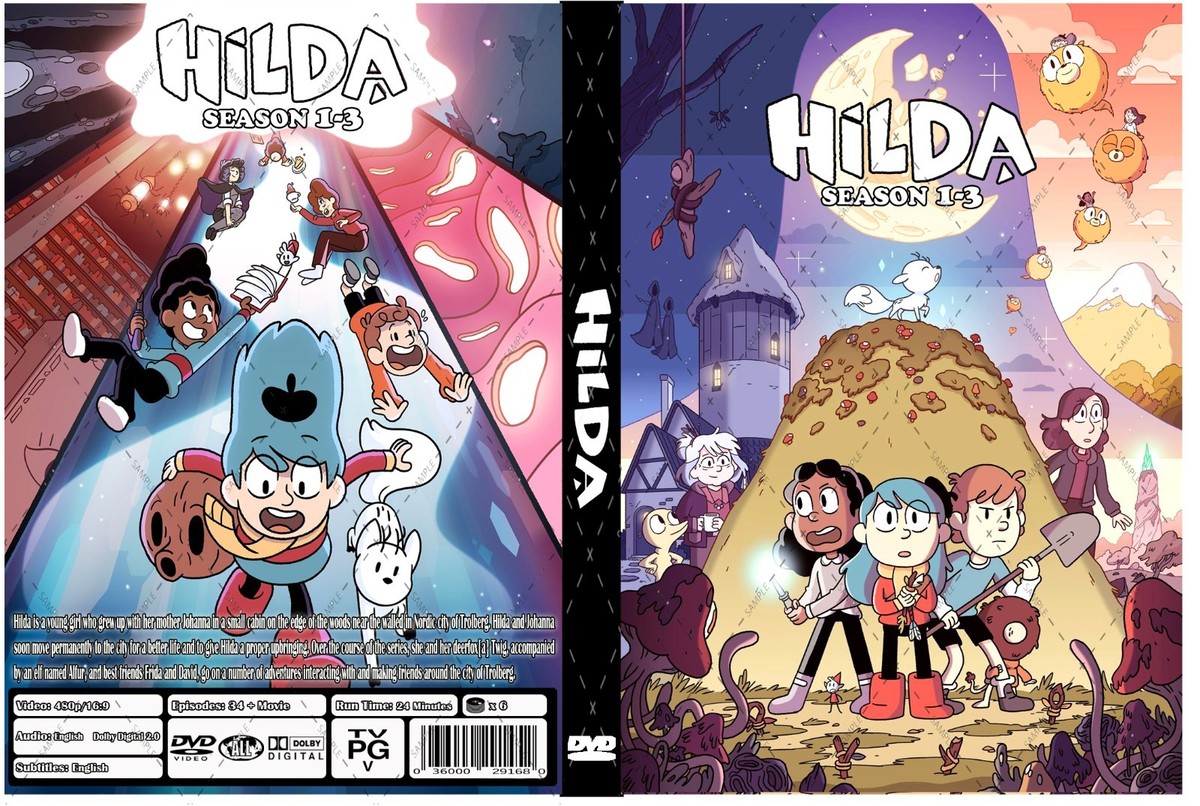 Hilda Animated Series Season 1-3 + Movie English Audio with