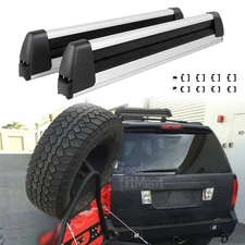 For Honda Pilot 03-26 Ski Snowboard Roof Rack Carrier Cross Bars Holder w/ Lock