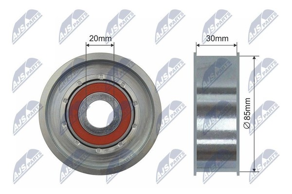NTY Spannrolle, Keilrippenriemen RNK-CH-027 FüR Chrysler Jeep-image
