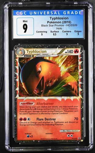 Typhlosion graded CGC 9 for sale on eBay
