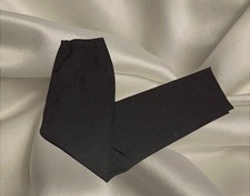 Vintage Levi's Bend Over Size 16T Pants Black Stretch Pull-On Waist Straight Leg