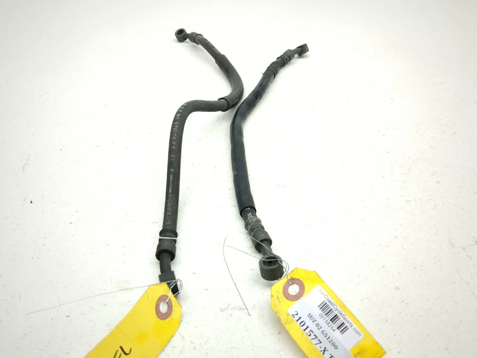 01-05 Suzuki Bandit GSF1200S GSF 1200 Freno delantero a pinza Línea de freno Manguera TR Foto 2 de 4