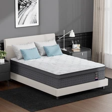 10" 14" Memory Foam Twin Full Queen King Size Spring Hybrid Mattress in a Box