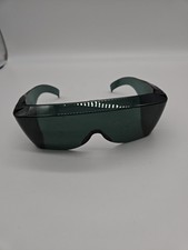 Vintage Unisex Solar Shield Sunglasses Wrap Around Pre-owned Large USA Green