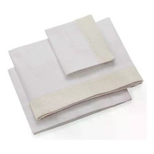 New Italbaby 40 Crib Sheets Set 1137 0015 INFINITY Evolutionary Butter