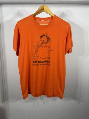 Vintage 1980s Al Hirschfeld x Pat McManus Art T-Shirt Size XL Screen Stars USA
