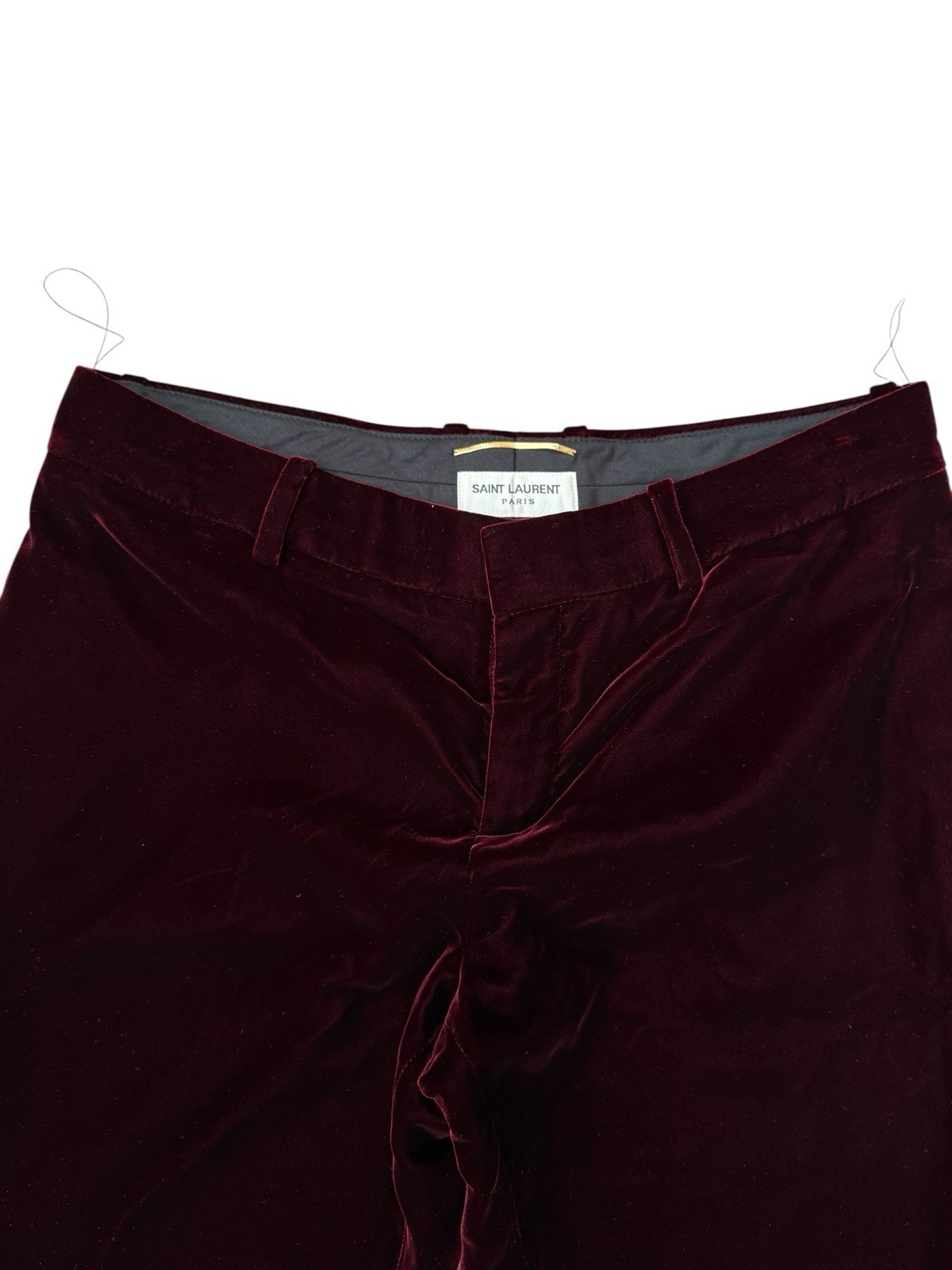 Pantalone donna raso Saint Laurent