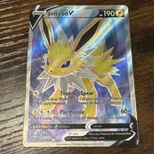 Jolteon V (Full Art) 177/203 SWSH07: Evolving Skies Holo