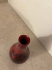 Vintage Royal Doulton Flambé Vase “Woodcut” Patten, Sang-de-boeuf Glaze, 8” Tall — photo 5