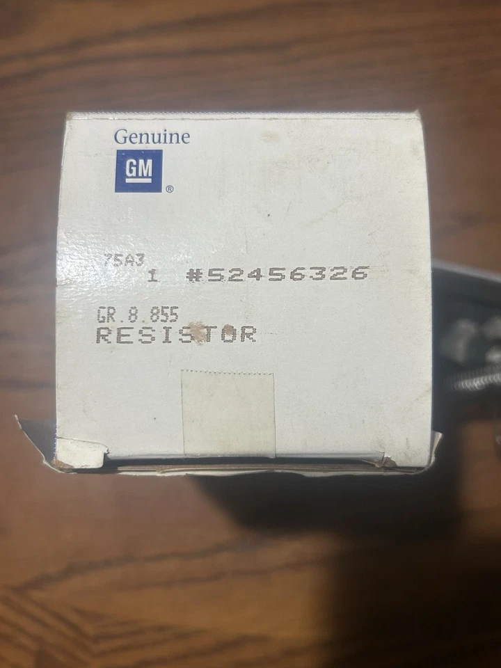 Conjunto de resistencia de motor soplador NOS GM 52456326 para Buick Oldsmobile y Pontiac Foto 2 de 4