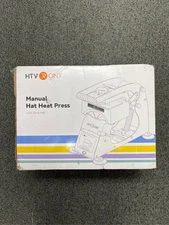HTVRONT Hat Press Machine - Hat Press Heat Machine for Caps with 2 Platens & C 1