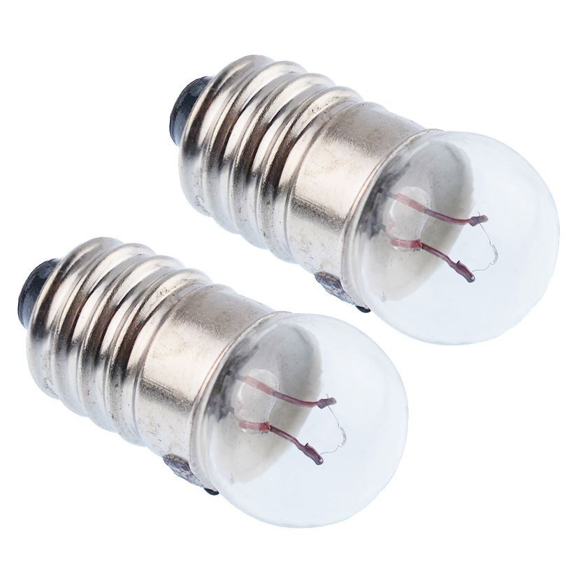 2 x 1.5V 300mA Miniature E10 MES Lamp Bulb Light