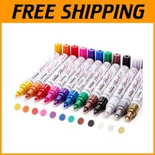 Oil-Based Paint Pens - Set of 12 Colors